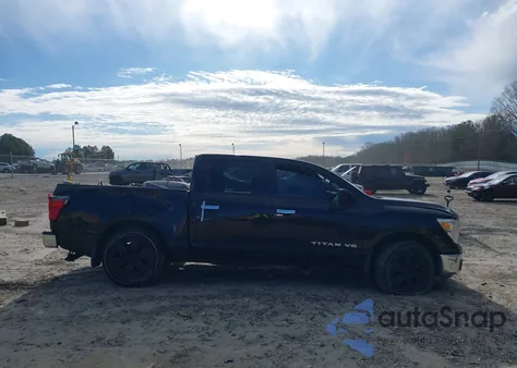 2018 Nissan Titan Sv from USA, damaged, VIN 1N6AA1EK1JN503202